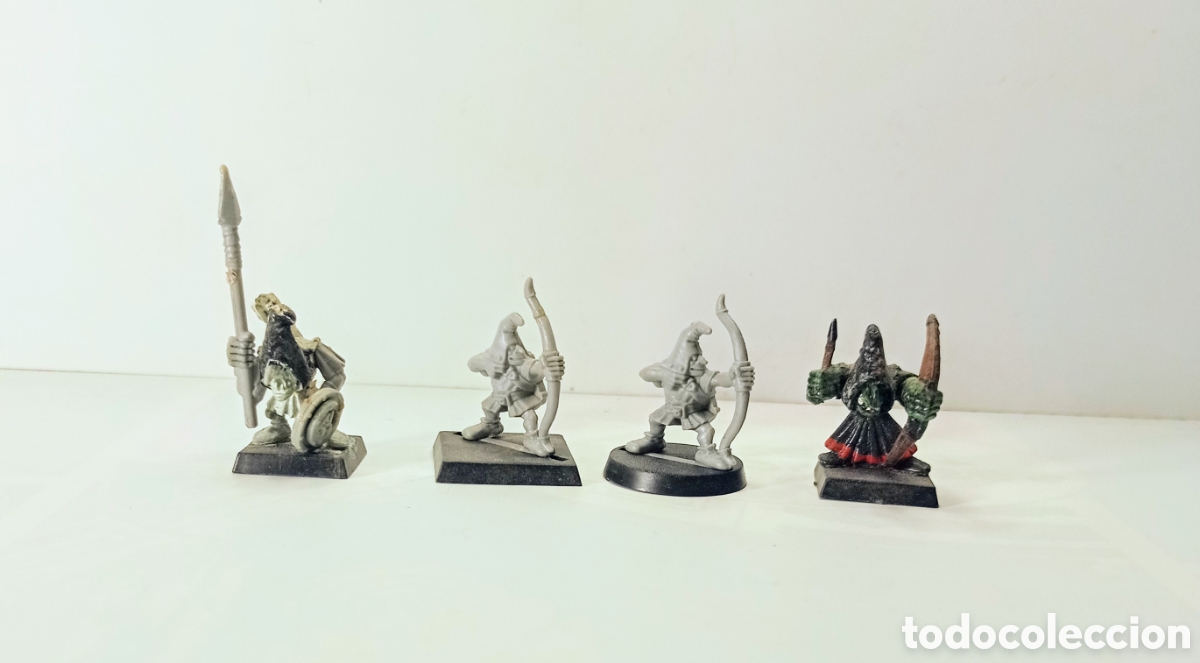 Juegos antiguos: LOTE 6 / 4 ELFOS/ WARHAMMER - Foto 1