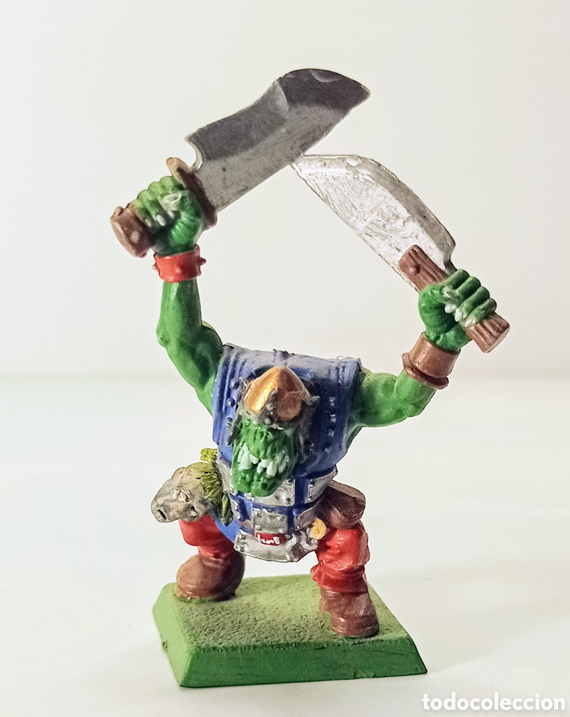 Juegos antiguos: LOTE 40 / ORCOS CON ESPADAS / WARHAMMER - Foto 6