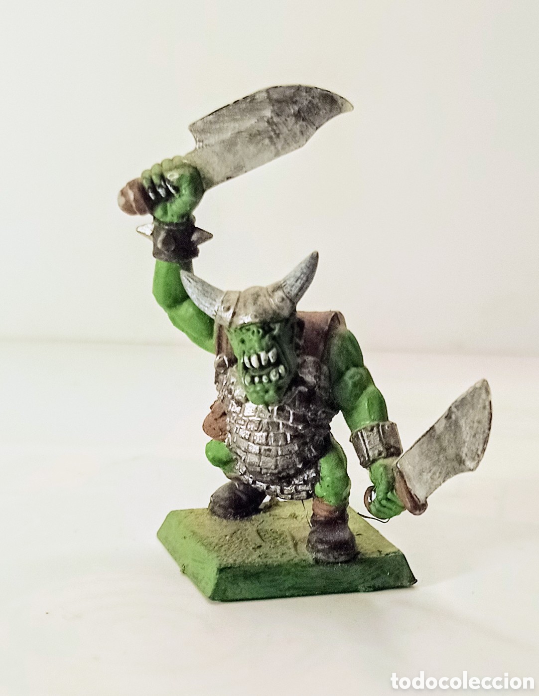 Juegos antiguos: LOTE 40 / ORCOS CON ESPADAS / WARHAMMER - Foto 7