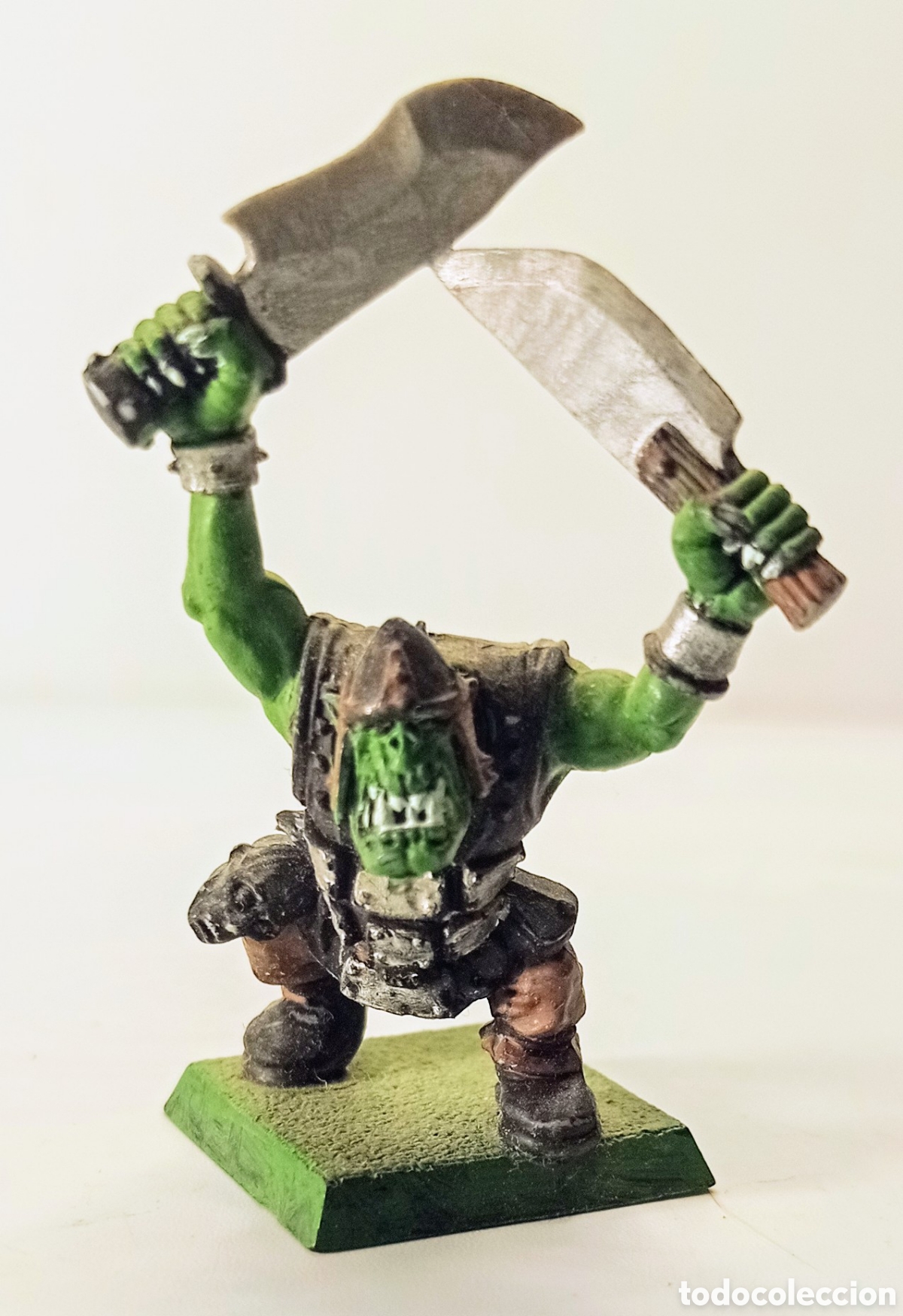 Juegos antiguos: LOTE 13 / ORCOS CON ESPADAS / WARHAMMER - Foto 4