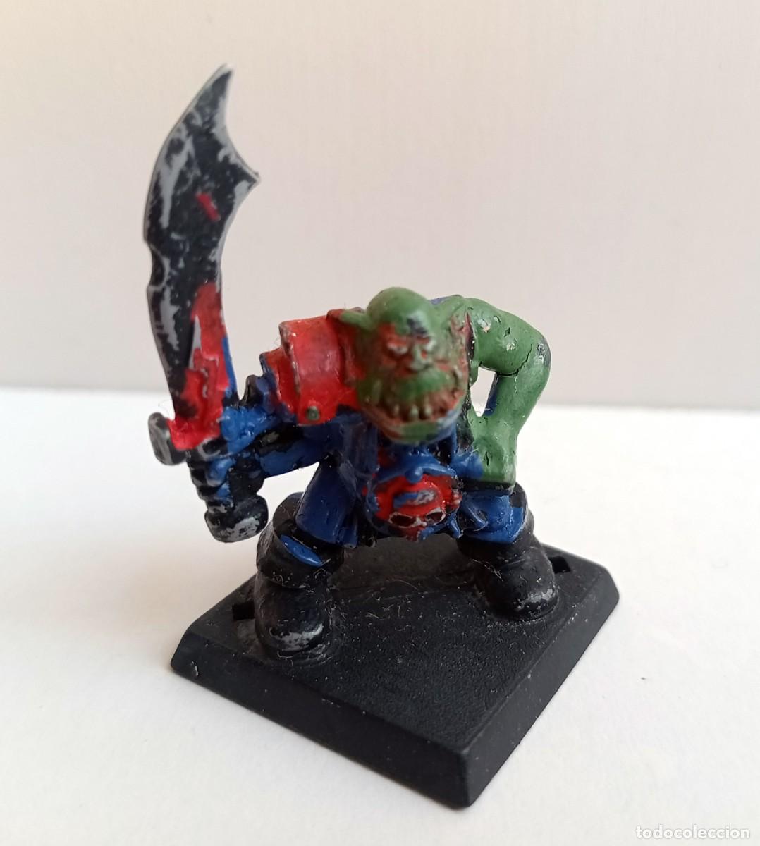 Juegos antiguos: FIGURA WARHAMMER PLASTICO - Foto 1