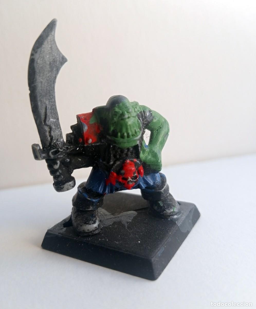 Juegos antiguos: FIGURA WARHAMMER PLASTICO - Foto 1