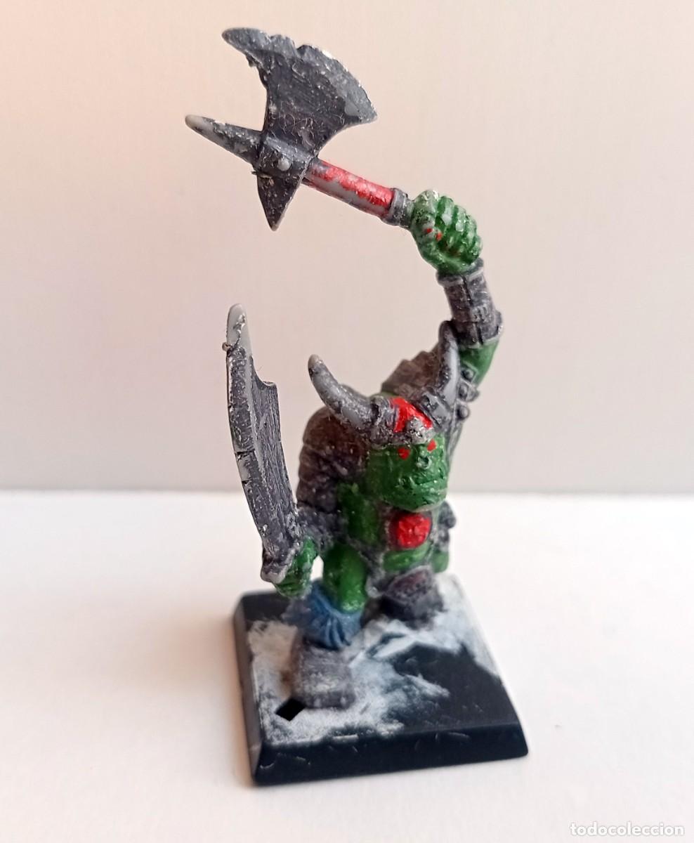 Juegos antiguos: FIGURA WARHAMMER PLASTICO - Foto 1