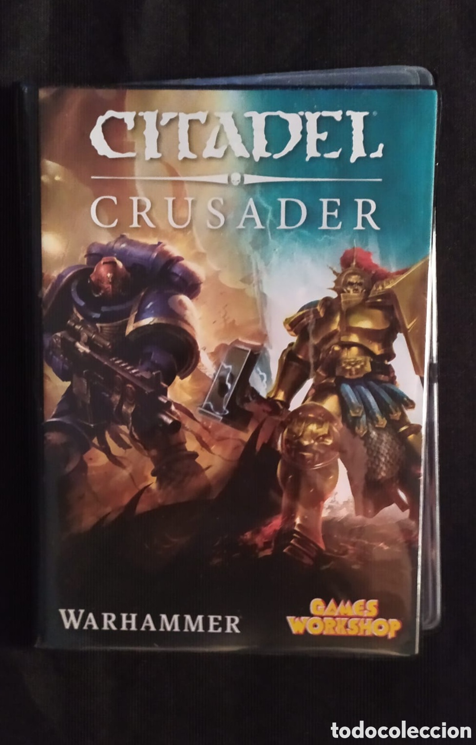 Juegos antiguos: WARHAMMER GAMES WORKSHOP CARPETA DE CARTAS - Foto 3