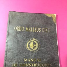 Juegos Antiguos: MANUAL DE CONSTRUCCIÓN DE VEHÍCULOS ORDOÑO MALLEUS DIXIT WARHAMMER
