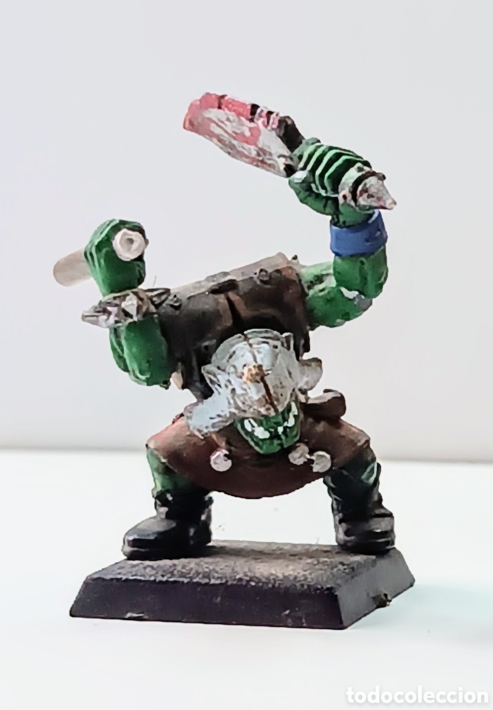 Juegos antiguos: LOTE 201/ 3 ORCOS / WARHAMMER / - Foto 3