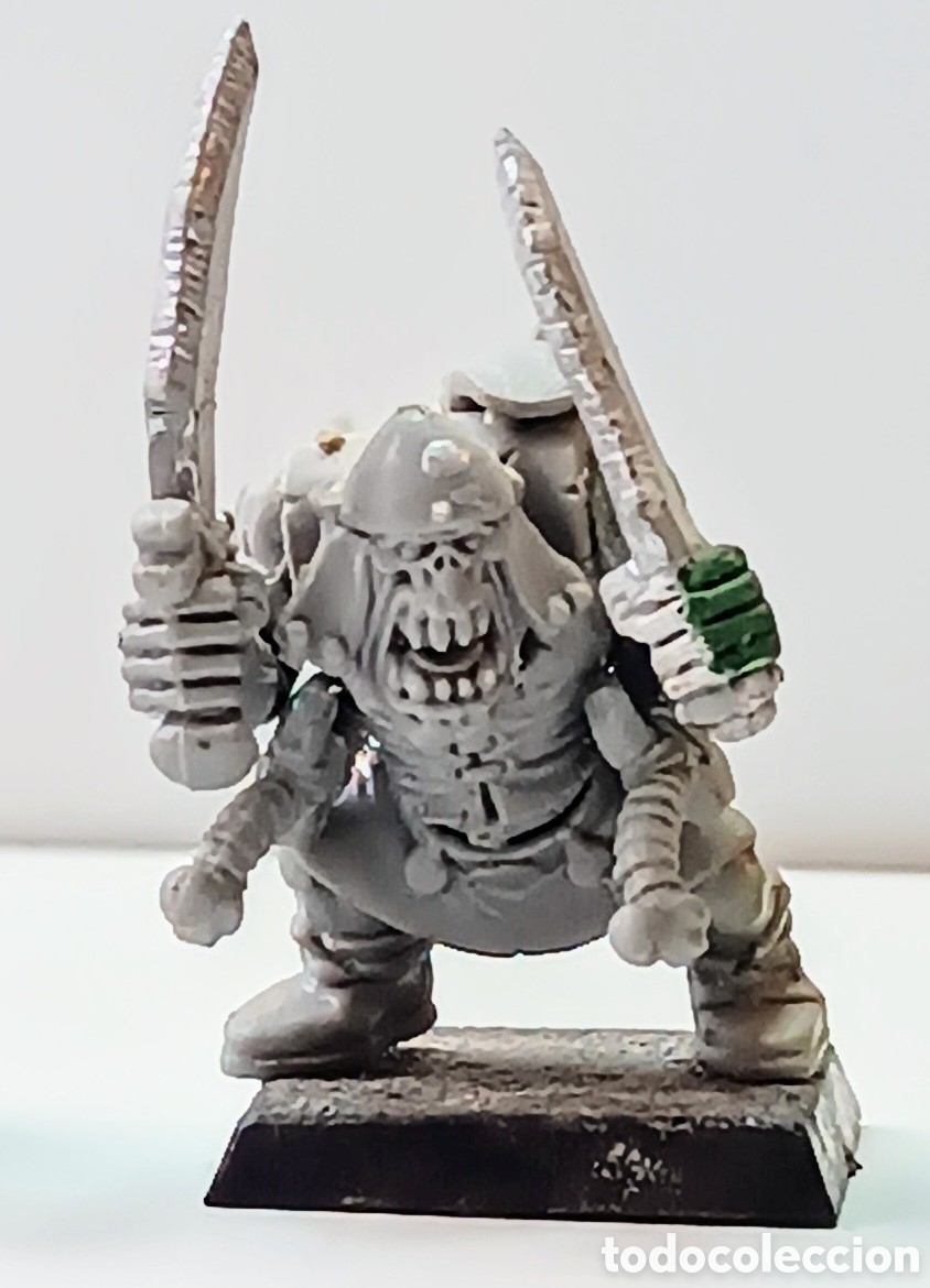 Juegos antiguos: LOTE 201/ 3 ORCOS / WARHAMMER / - Foto 4