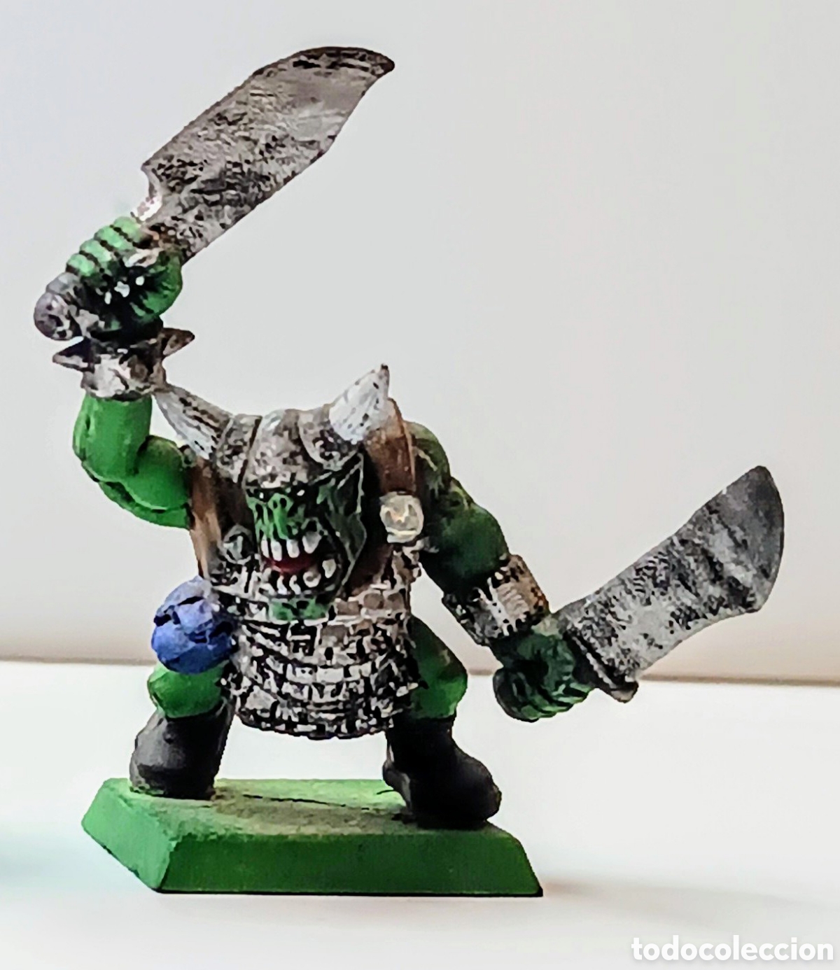 Juegos antiguos: LOTE 201/ 3 ORCOS / WARHAMMER / - Foto 5