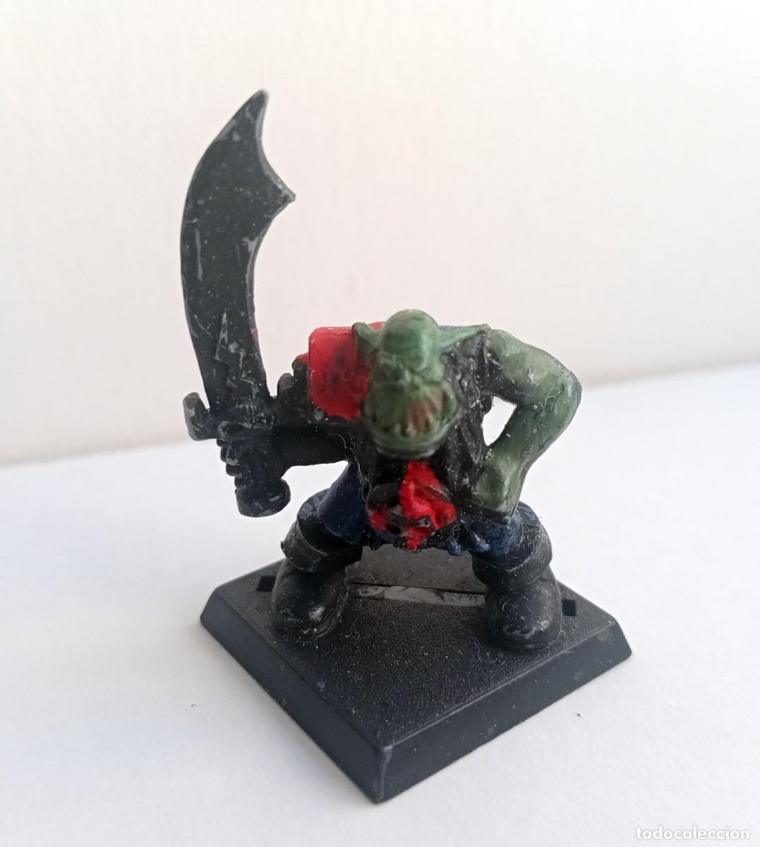 Juegos antiguos: FIGURA WARHAMMER PLASTICO - Foto 1