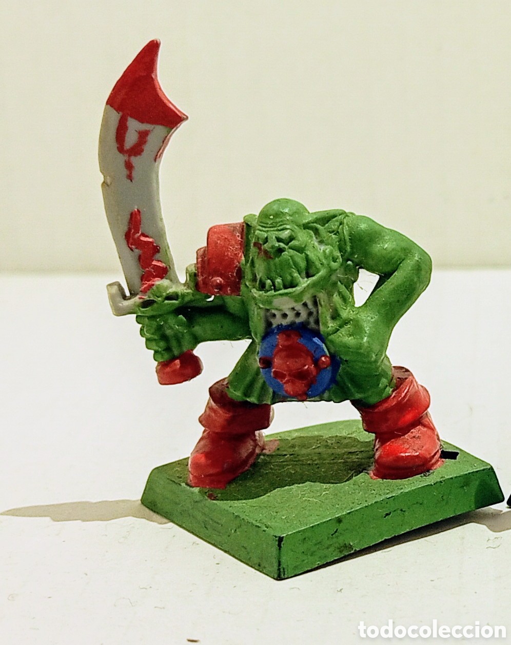 Juegos antiguos: LOTE 92 /3 ORCOS/ WARHAMMER / - Foto 4