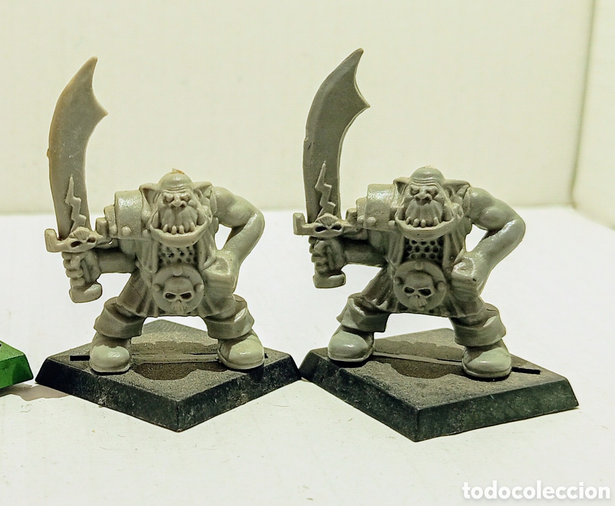 Juegos antiguos: LOTE 92 /3 ORCOS/ WARHAMMER / - Foto 5