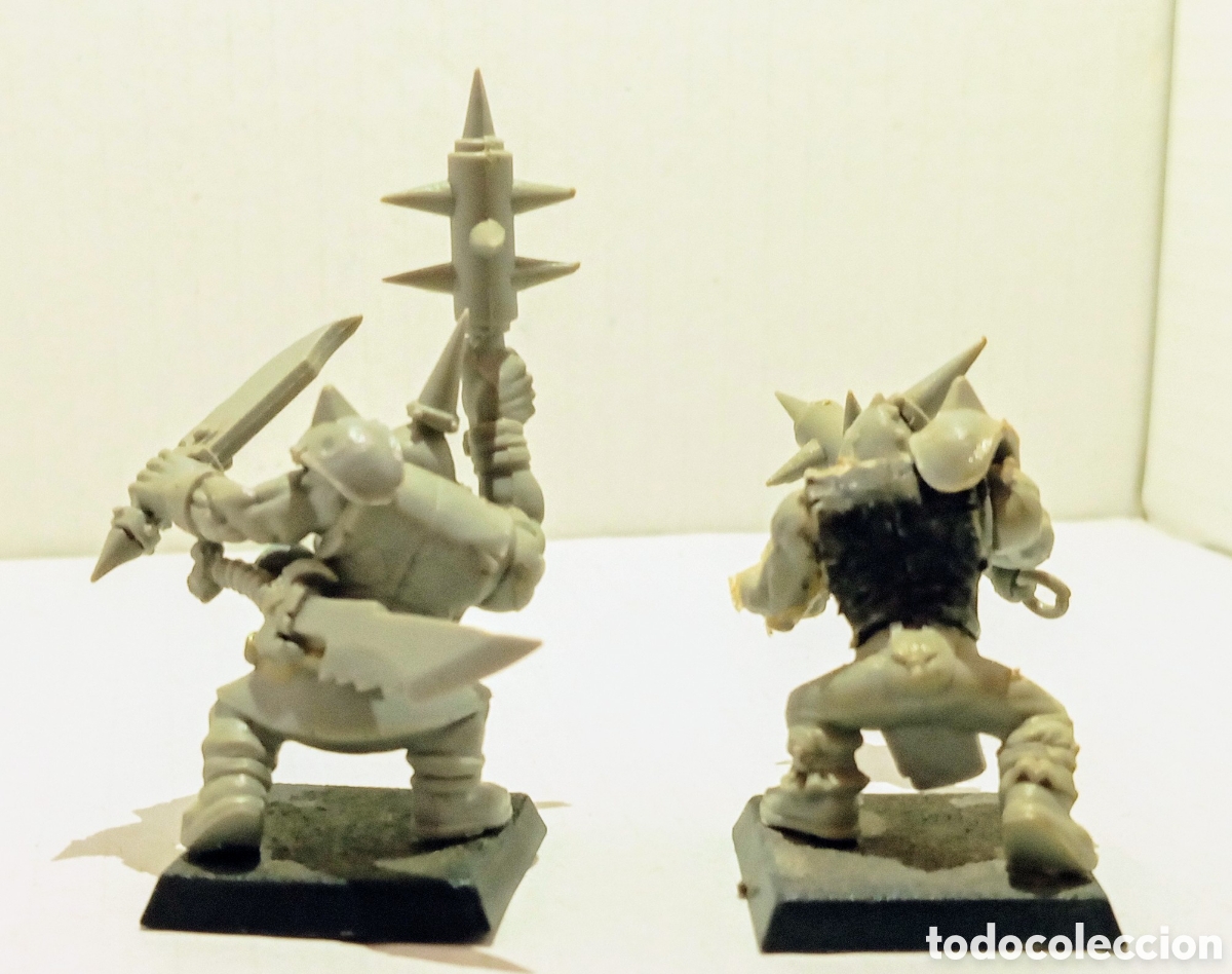 Juegos antiguos: LOTE 107 / 2 ORCOS/ WARHAMMER / - Foto 3