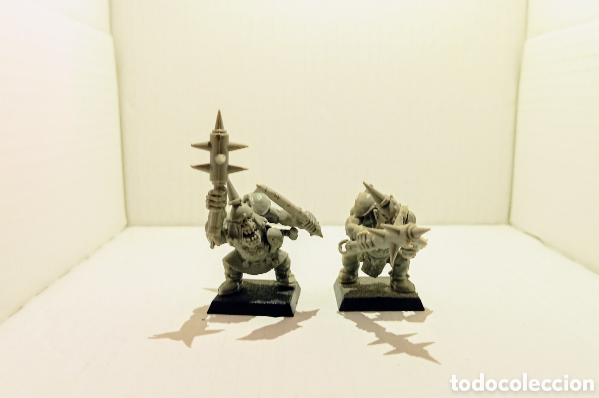 Juegos antiguos: LOTE 107 / 2 ORCOS/ WARHAMMER / - Foto 1