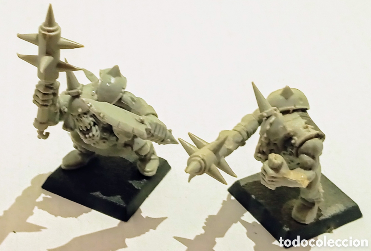 Juegos antiguos: LOTE 107 / 2 ORCOS/ WARHAMMER / - Foto 2