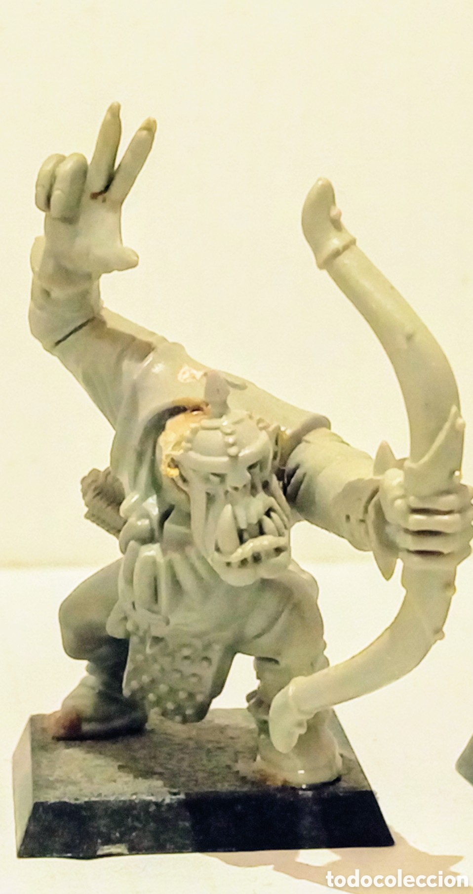 Juegos antiguos: LOTE 105 / 3 ORCOS ARQUEROS / WARHAMMER / - Foto 6