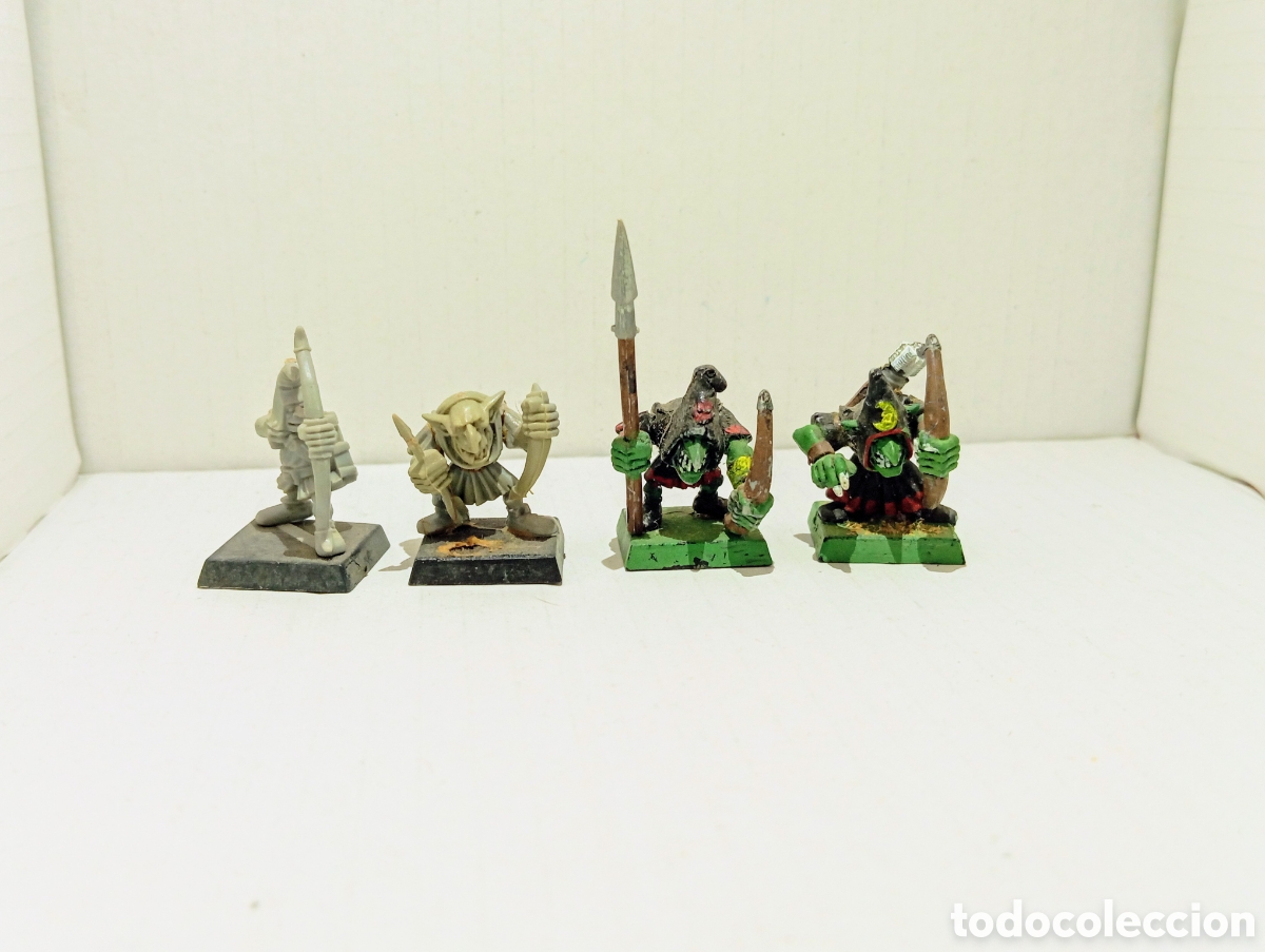 Juegos antiguos: LOTE 93 / 4 ELFOS/ WARHAMMER / - Foto 1