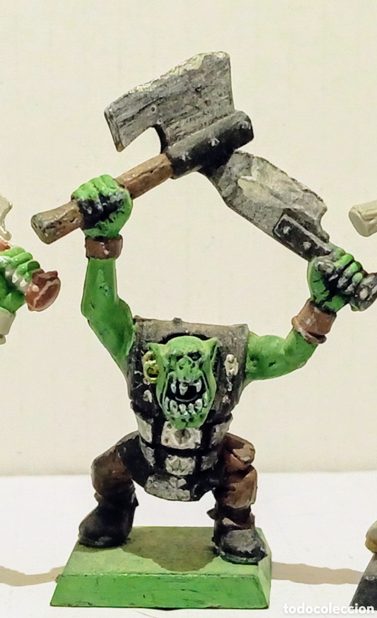 Juegos antiguos: LOTE 83 /3 ORCOS/ WARHAMMER / - Foto 4