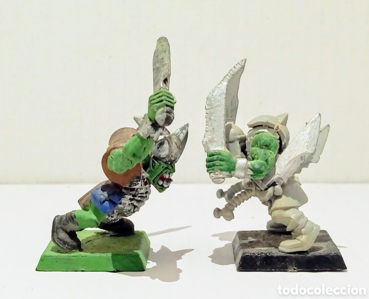 Juegos antiguos: LOTE 39 / 2 ORCOS / WARHAMMER - Foto 7