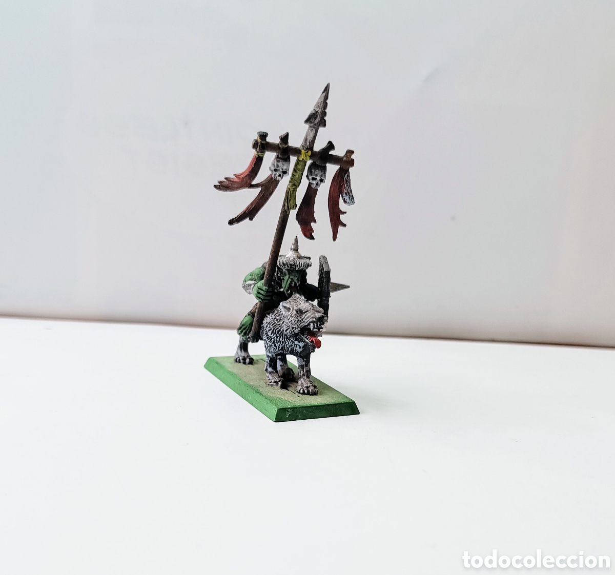 Juegos antiguos: LOTE 64 /ELFO SOBRE LOBO/ WARHAMMER / - Foto 3