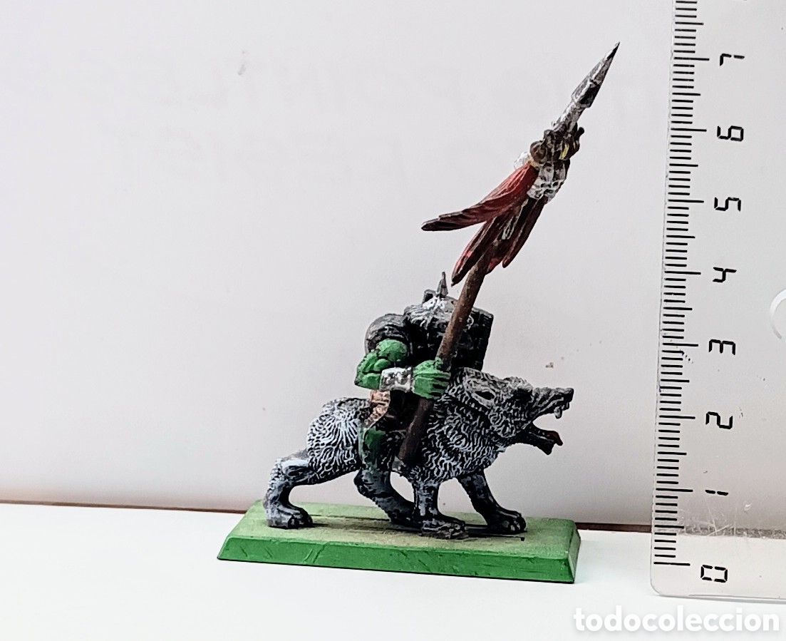 Juegos antiguos: LOTE 64 /ELFO SOBRE LOBO/ WARHAMMER / - Foto 5