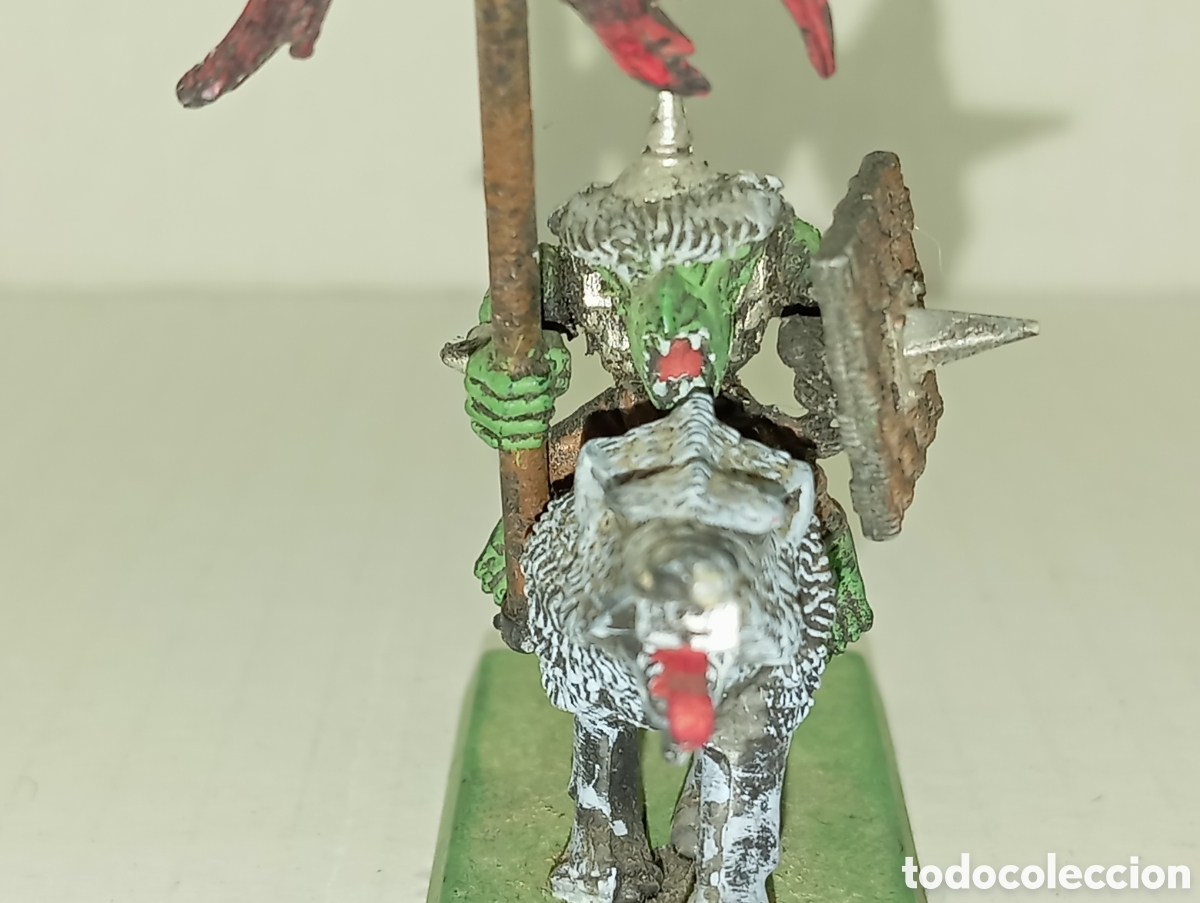 Juegos antiguos: LOTE 64 /ELFO SOBRE LOBO/ WARHAMMER / - Foto 7
