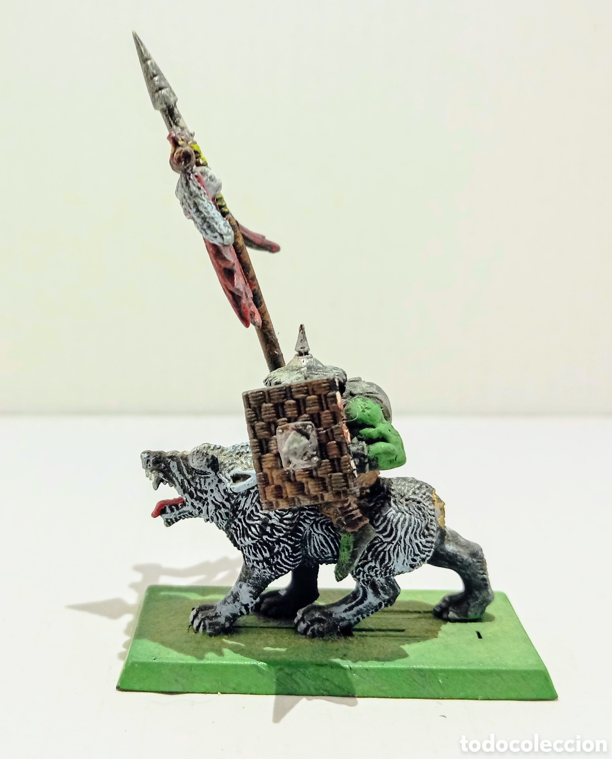 Juegos antiguos: LOTE 64 /ELFO SOBRE LOBO/ WARHAMMER / - Foto 8