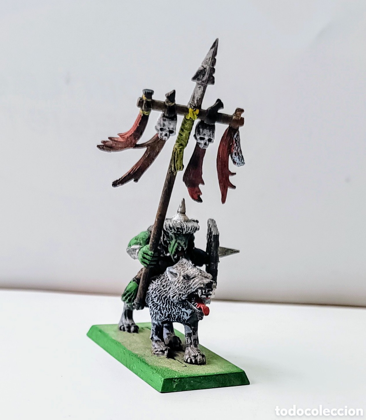 Juegos antiguos: LOTE 64 /ELFO SOBRE LOBO/ WARHAMMER / - Foto 1