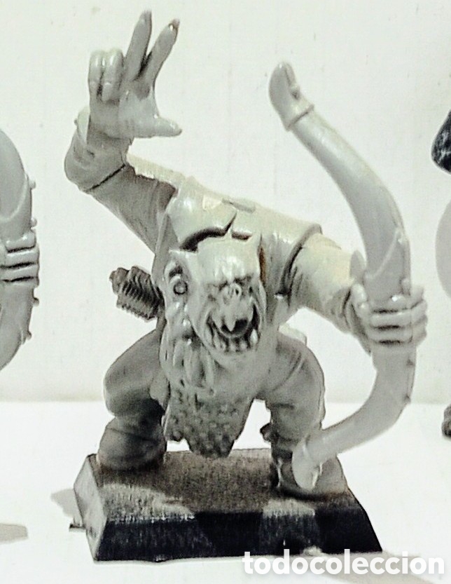 Juegos antiguos: LOTE 102 /ORCOS arqueros/ WARHAMMER / - Foto 5