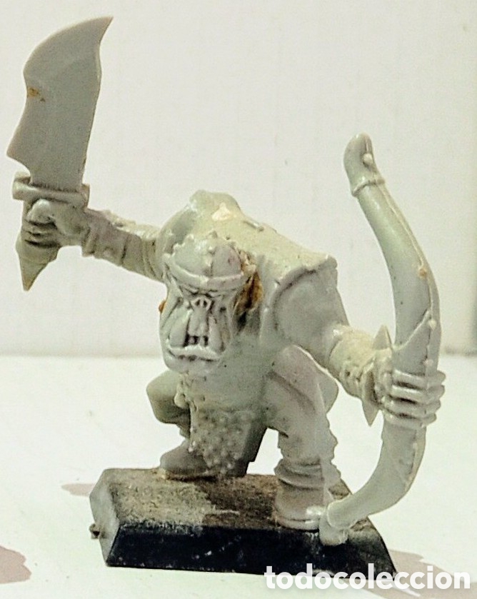 Juegos antiguos: LOTE 101 /3 ORCOS/ WARHAMMER / - Foto 6