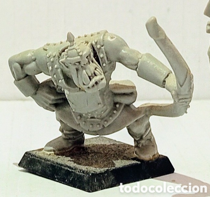 Juegos antiguos: LOTE 101 /3 ORCOS/ WARHAMMER / - Foto 7