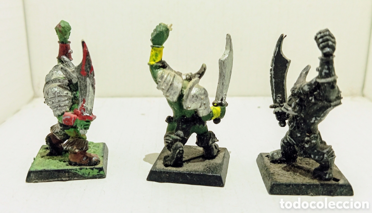 Juegos antiguos: LOTE 81 / ORCOS/ WARHAMMER / - Foto 5