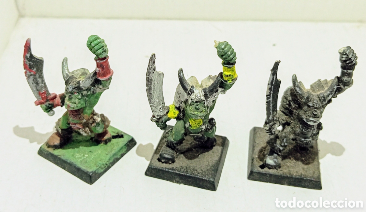 Juegos antiguos: LOTE 81 / ORCOS/ WARHAMMER / - Foto 6