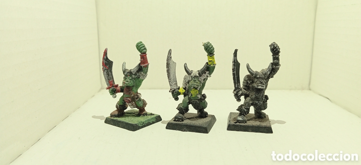 Juegos antiguos: LOTE 81 / ORCOS/ WARHAMMER / - Foto 8