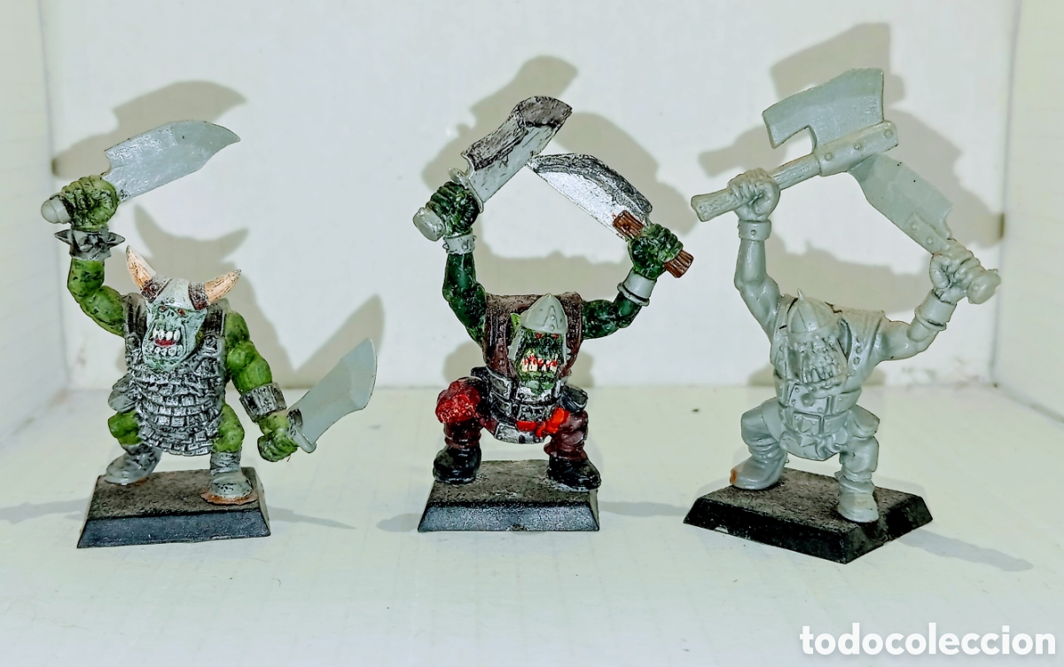 Juegos antiguos: LOTE 88 /ORCOS / WARHAMMER / - Foto 2