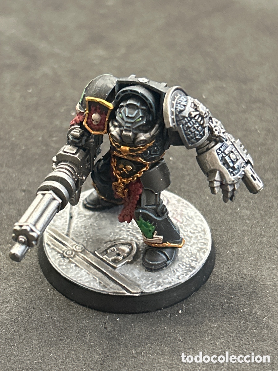 Juegos antiguos: Figura warhammer Deathwatch Overkill - Foto 1