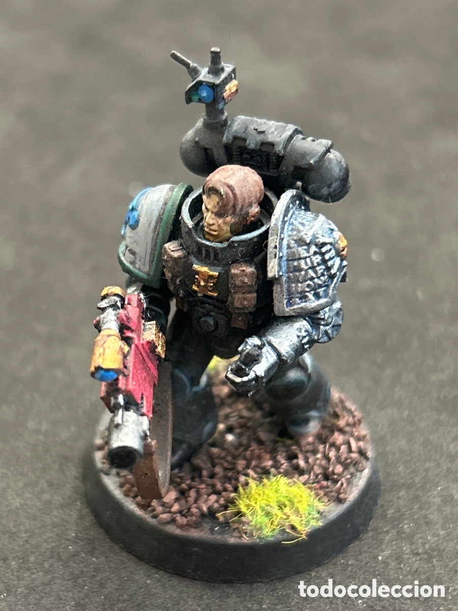Juegos antiguos: Figura warhammer - Foto 1