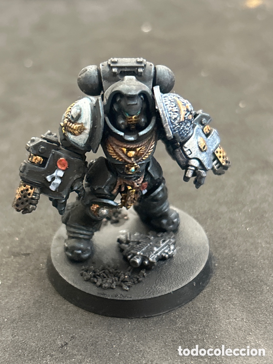 Juegos antiguos: Figura warhammer - Foto 1