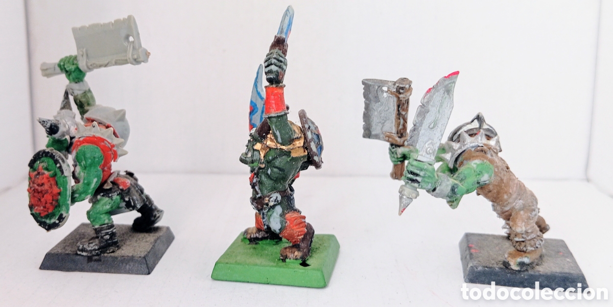 Juegos antiguos: LOTE 97 /ORCOS/ WARHAMMER - Foto 5