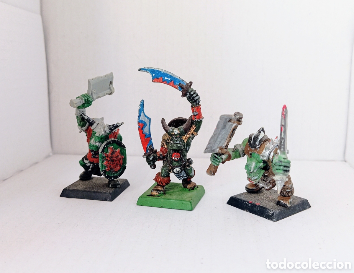 Juegos antiguos: LOTE 97 /ORCOS/ WARHAMMER - Foto 1