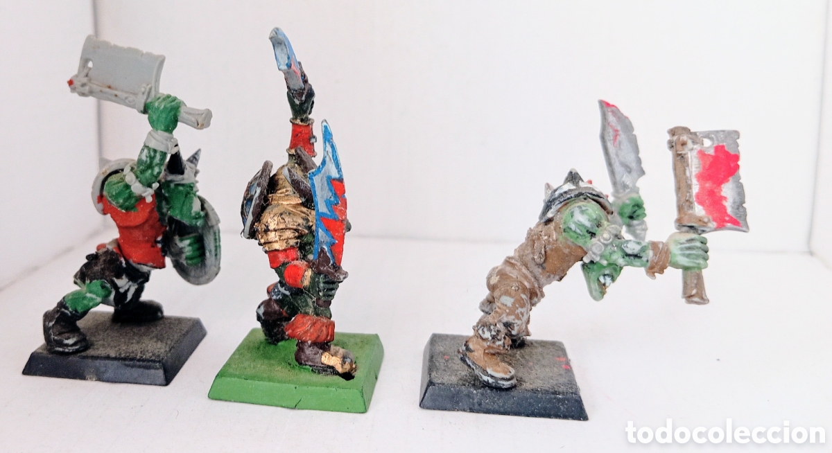 Juegos antiguos: LOTE 97 /ORCOS/ WARHAMMER - Foto 8