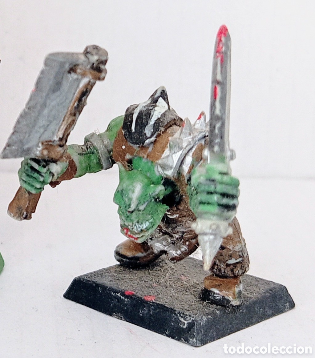 Juegos antiguos: LOTE 97 /ORCOS/ WARHAMMER - Foto 2