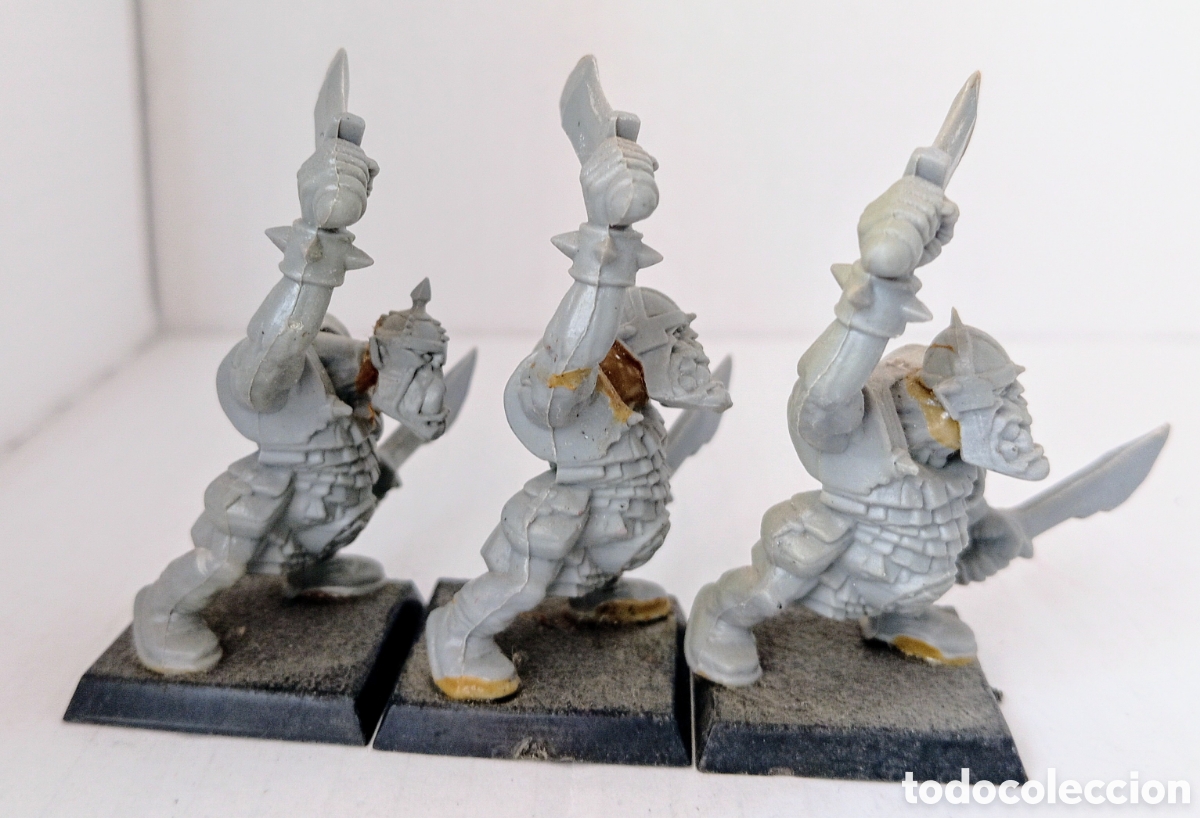Juegos antiguos: LOTE 87 /ORCOS/ WARHAMMER / - Foto 2