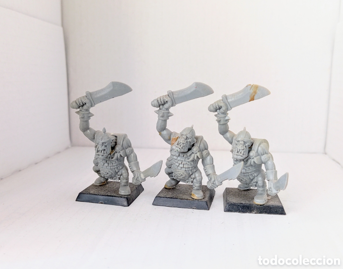 Juegos antiguos: LOTE 87 /ORCOS/ WARHAMMER / - Foto 1