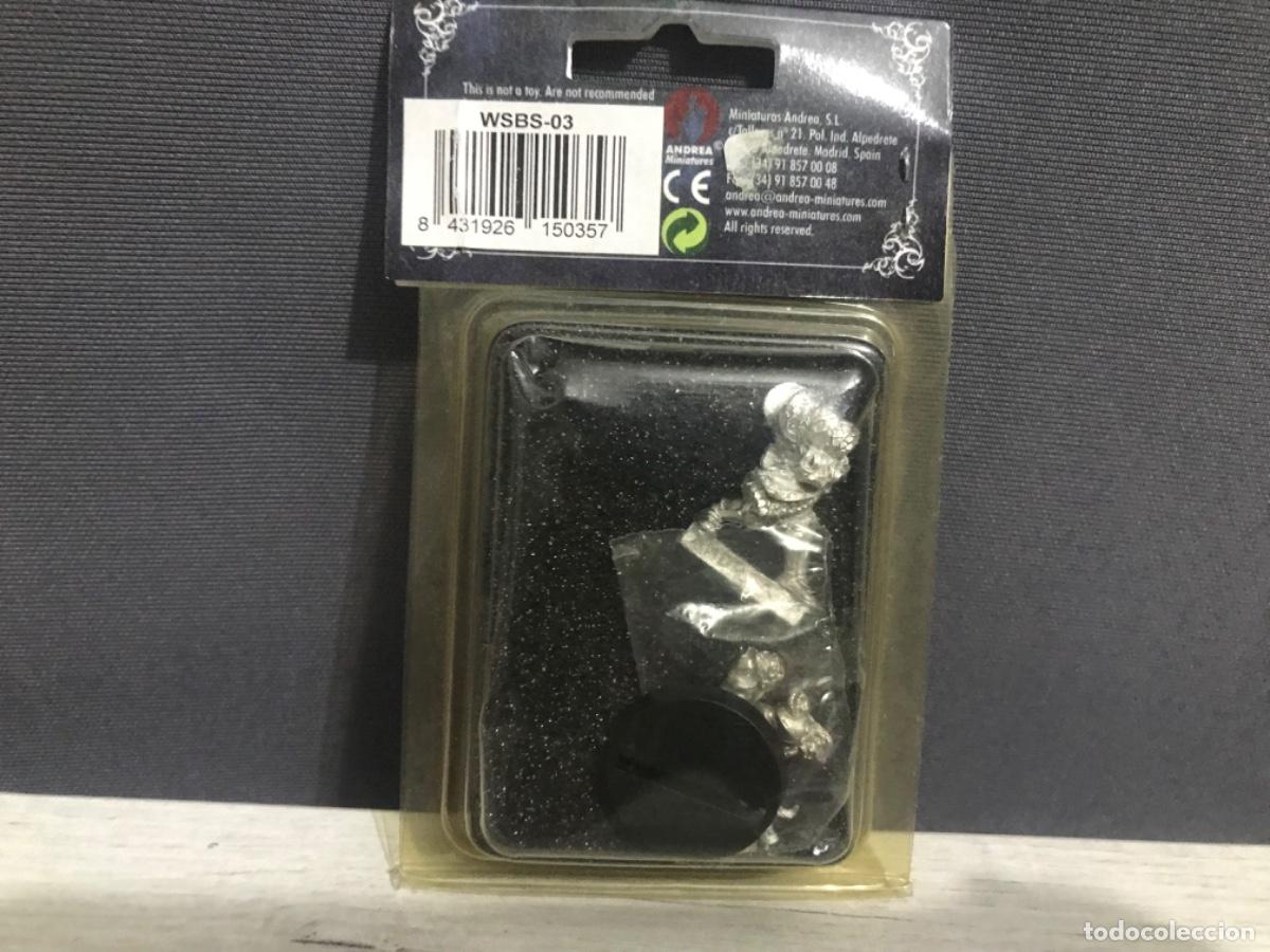 Juegos antiguos: figura Warhammer Drunegar - Foto 2