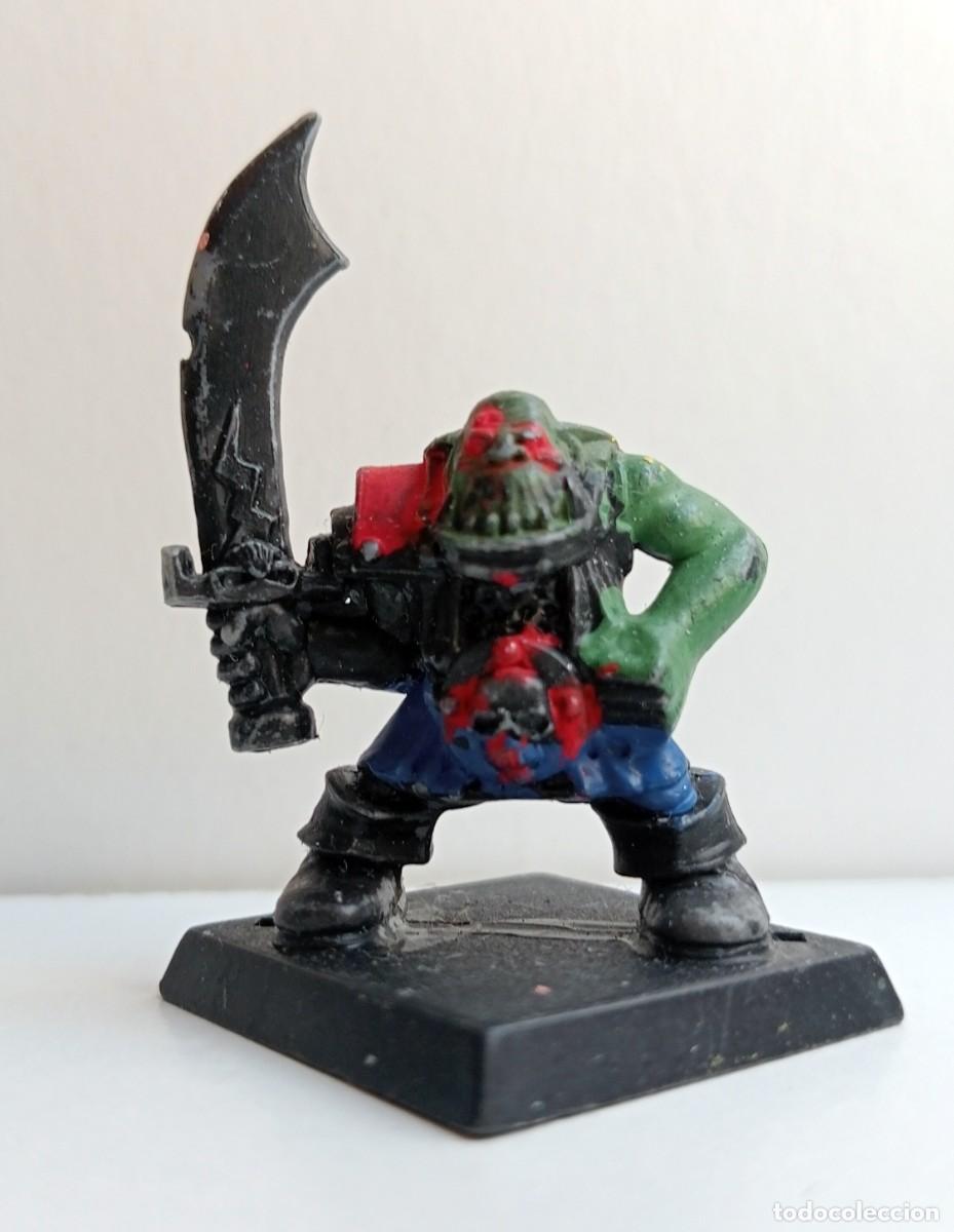 Juegos antiguos: FIGURA WARHAMMER PLASTICO - Foto 1