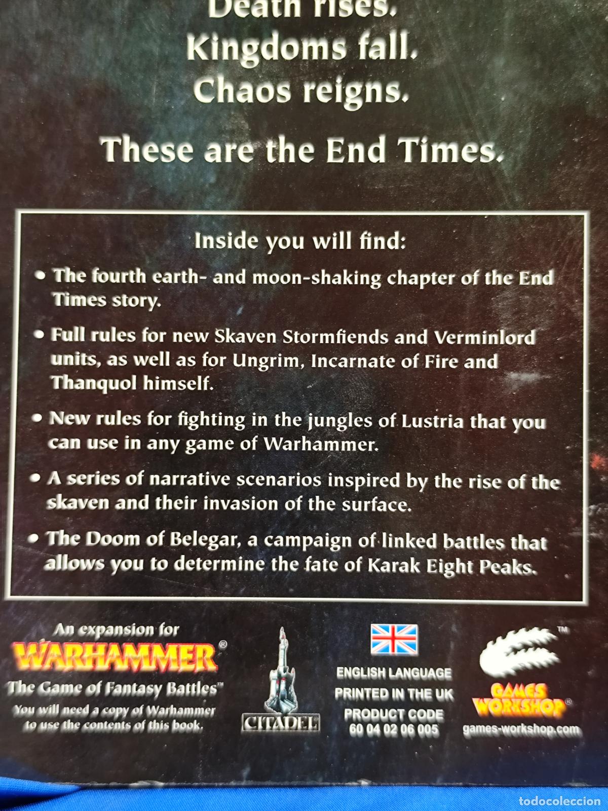 Juegos antiguos: Warhammer End Times Thanquol II - Foto 3