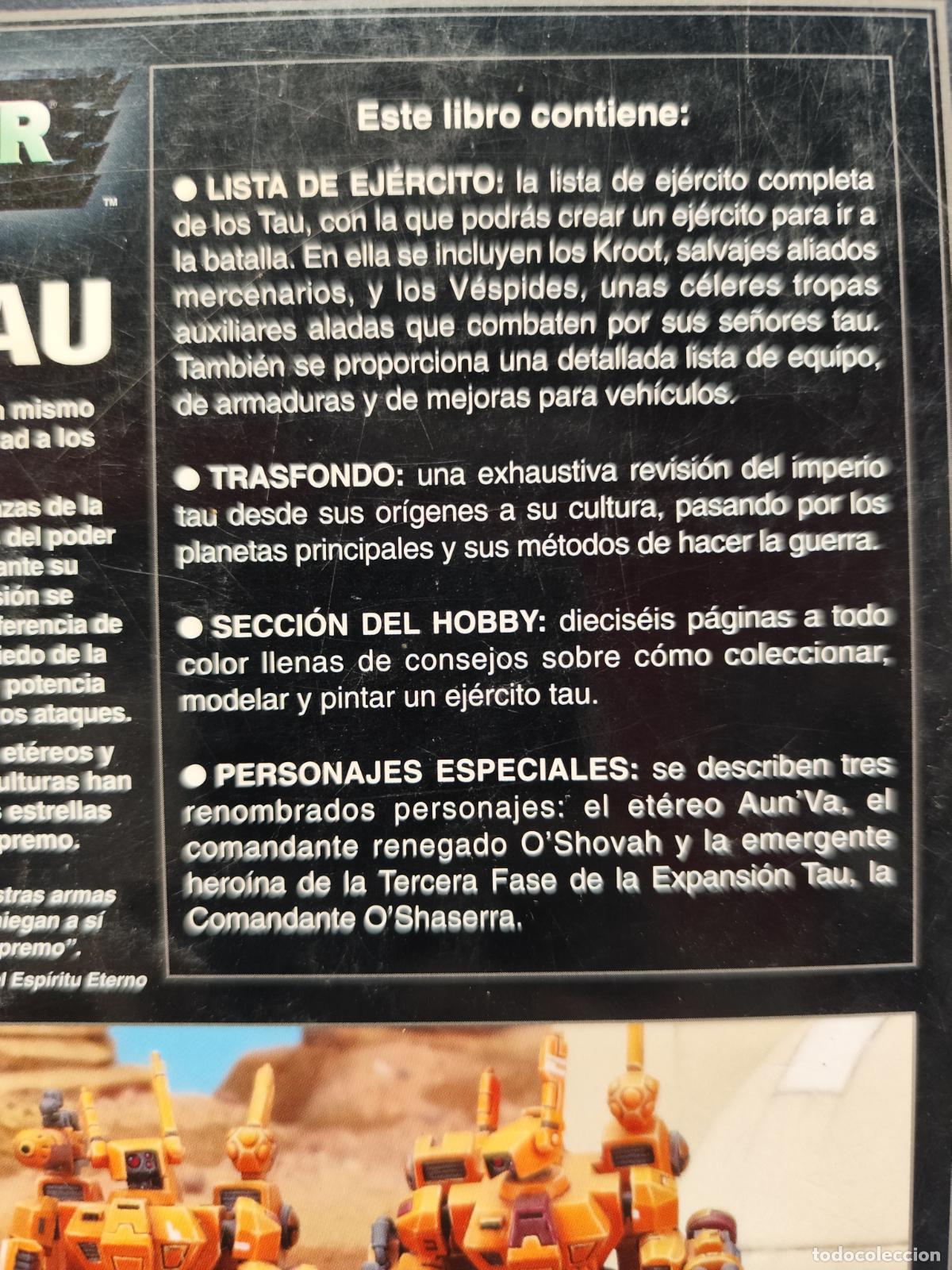 Juegos antiguos: IMPERIO TAU /WARHAMMER 40000 CODES / GAMES WORKSHOP - Foto 3