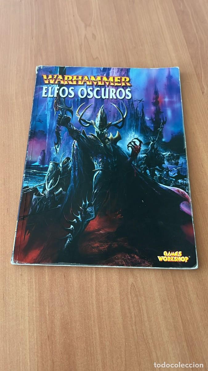 Juegos antiguos: Codec Libro de ejercito Elfos Oscuros Warhammer oldhammer GW - Foto 1