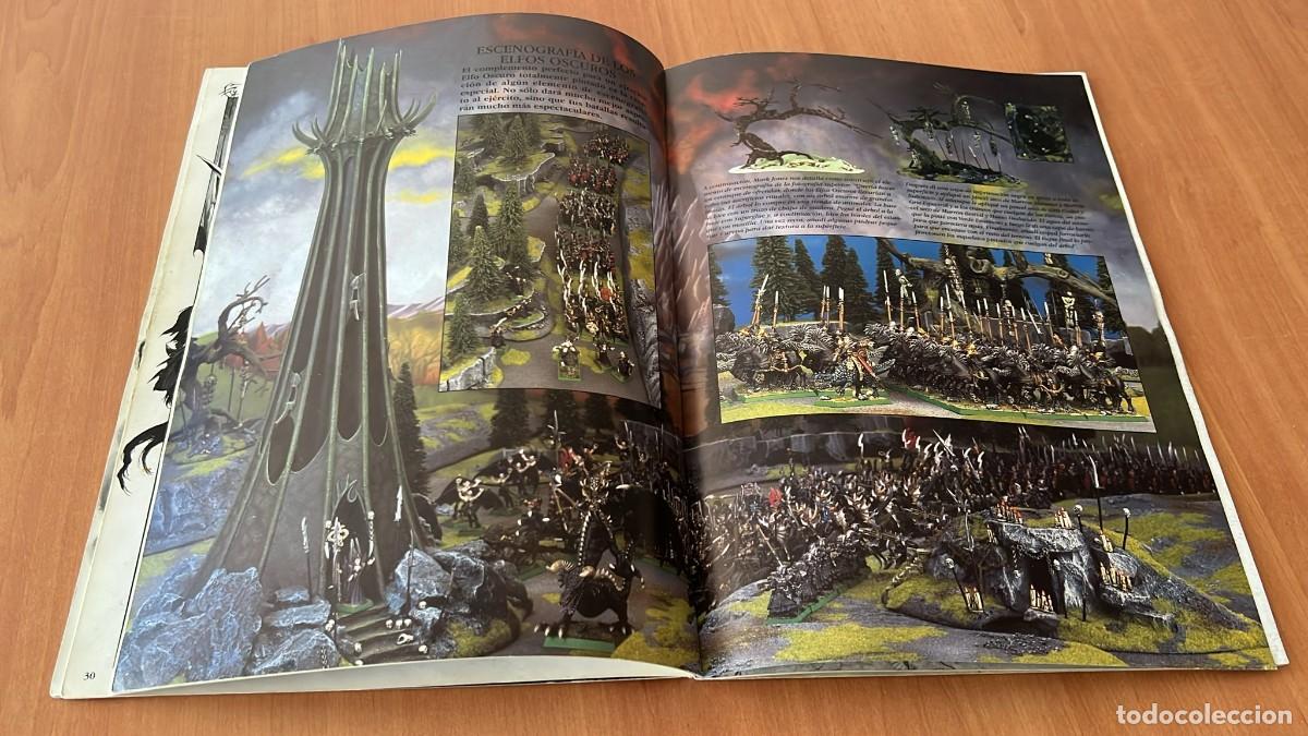 Juegos antiguos: Codec Libro de ejercito Elfos Oscuros Warhammer oldhammer GW - Foto 5