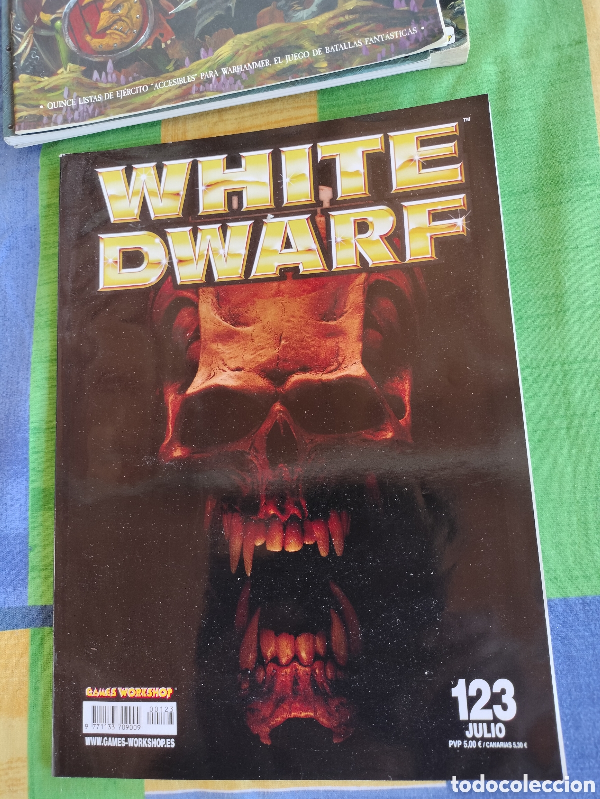 Juegos antiguos: White dwarf n&uacute;mero julio 123 - Foto 1